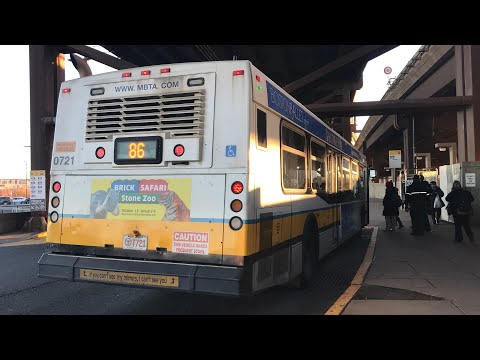 (MBTA) Route 86 Door Announcement - Outbound