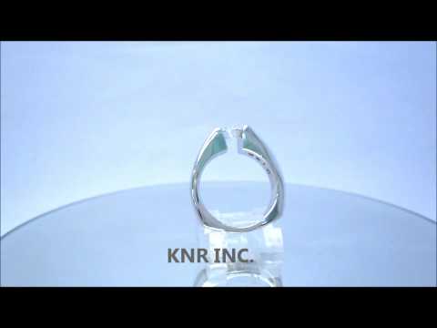 ROUND DIAMOND ENGAGEMENT RING TENSION SET 1.25CT - KNR INC - 226