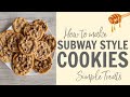 How To Make SUBWAY Chocolate Chip Cookies Recipe Shorts