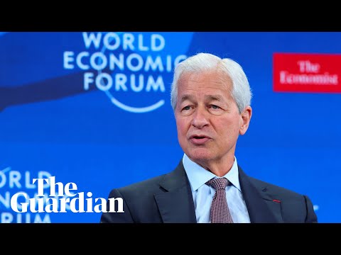 Jamie Dimon CEO of JPMorgan speaks at WEF – watch live