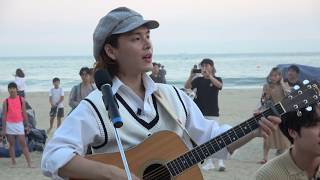 180712 알록달록 +Jungle + What&#39;s up (cover) - 잔나비 (JANNABI) @ 부산해운대 버스킹