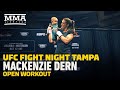 UFC Tampa: Mackenzie Dern Open Workout Highlights - MMA Fighting