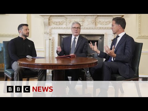 Video | Nato Chief Mark Rutter speaks to BBC News about Ukraine | BBC News