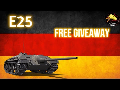 E25: Free Giveaway! II Wot Console - World of Tanks Console Modern Armour