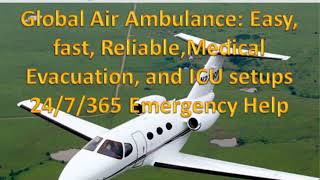 Global Air Ambulance from Tatanagar at Economic-cost