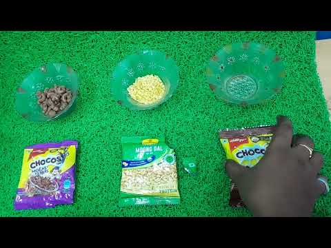 Chocos Moons & Stars And Moong Dal Packets Unboxing