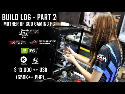 BUILD LOG - PART 2 - Mother of God Gaming PC - Custom Liquid Cooled - Ryzen 9 5950X + 2x RTX 3090