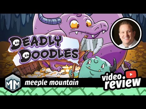 Boardgame Brody - Deadly Doodles - Review & How to Play 