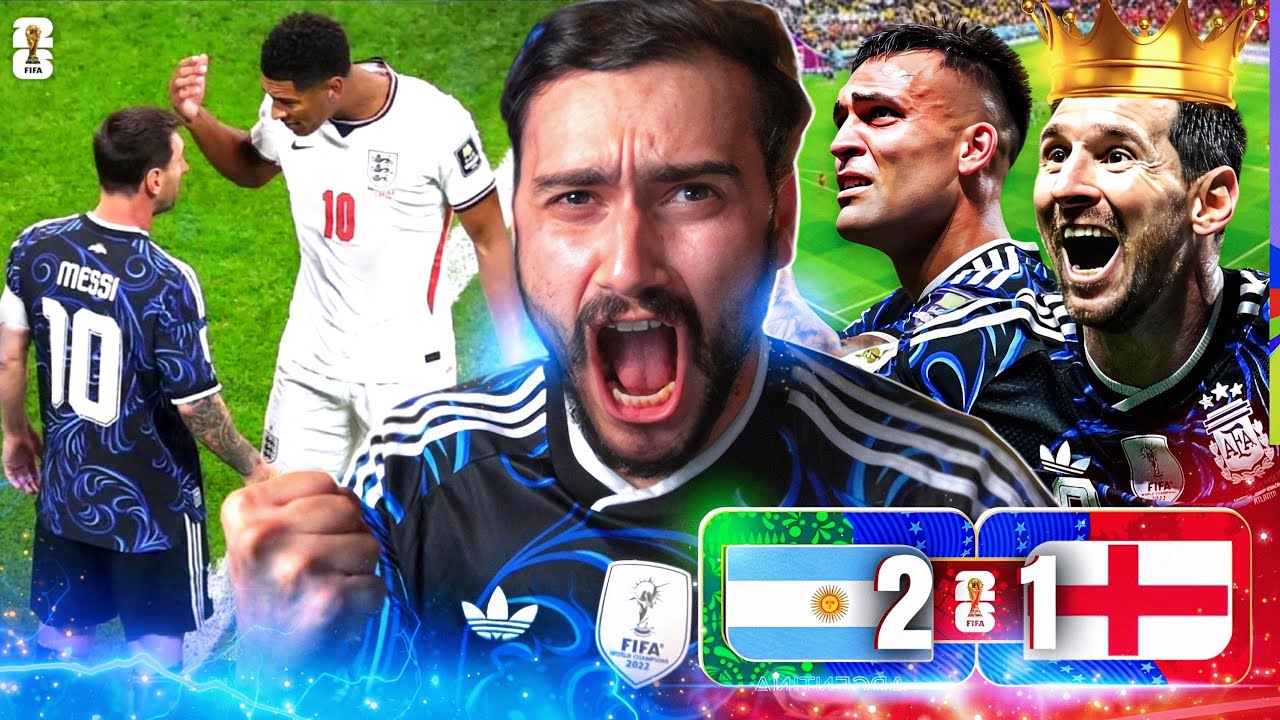 🚨يلي أهلو ما ربوه ميسي يربيه🔥انجلترا ❌ارجنتين