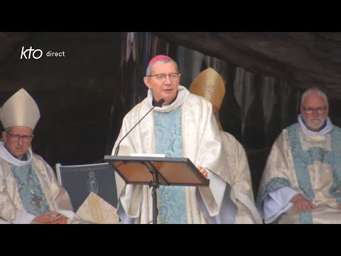 Messe de 10h à Lourdes du 21 juillet 2023