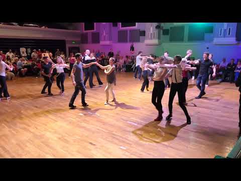 International Open Modern Jive Championships Dorking 13 July, 2019. Dance With a Star Round 1 Heat 1