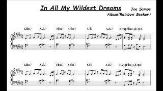 In All My Wildest Dreams  (Joe Sample Rhodes transcription)