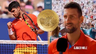 [情報] Djokovic巴黎奧運決賽後場邊訪問