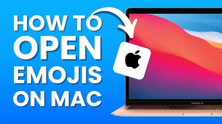 How to Open Emojis on MacOS (Macbook AIR M1/M2/M3) | Easy method