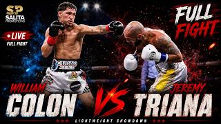 William Colon vs Jeremy Triana full fight