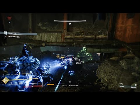 Solo Flawless 1840 Master Nightfall The Disgraced "Quicksilver Storm" - DESTINY 2