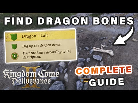 How to find the Dragon Bones in the "Dragon's Lair" Quest ► Kingdom Come Deliverance 2
