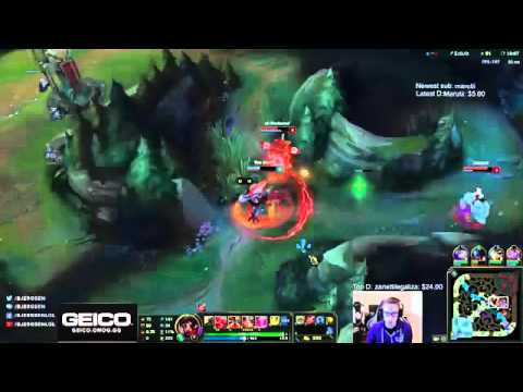 Bjergsen as Viktor vs Corki Mid - 5.21