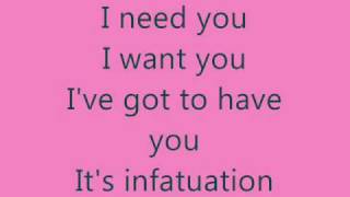 infatuation - jonas brothers lyrics