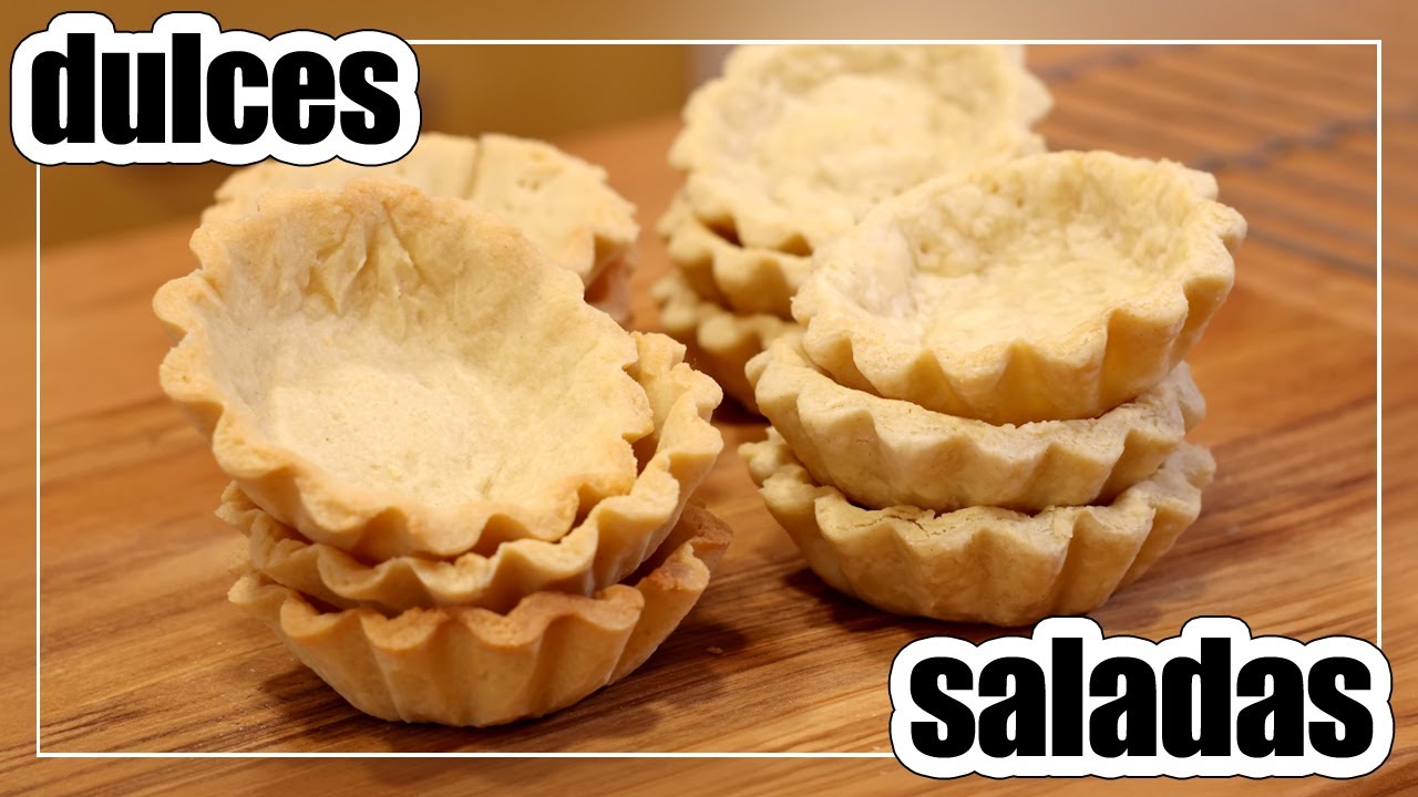 Watch Masa para TARTALETAS Saladas y Dulces | Masa Sablée y Brisée Now Masa para TARTALETAS Saladas y Dulces | Masa Sablée y Brisée