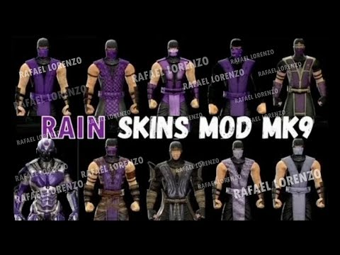 Mortal Kombat RAIN MK Costume Skin PC Mod MK9 Komplete Edition