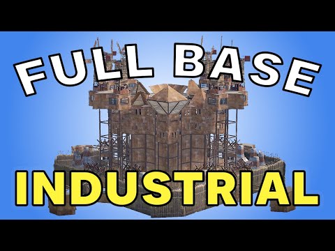 Full Base Industrial Automation - Auto Sorting, Auto Furnaces & Auto Crafting | Rust Tutorial