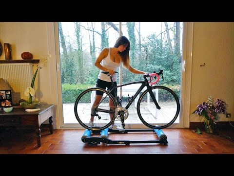 Training on the Tacx Galaxia rollers