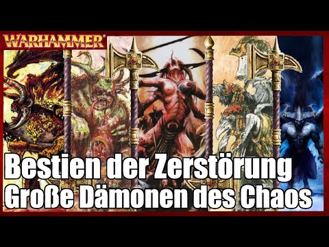 Bestien der Zerstörung! - Die großen Dämonen des Chaos | Lore Supercut