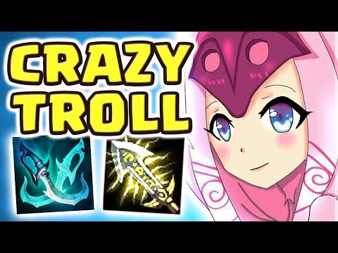 ACTUALLY THE MOST TROLL SINGED EVER | NEW CRIT KINDRED JUNGLE | HE LEFT ME SPEECHLESS - Nightblue3