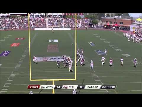 CFL Recap: Winnipeg 25, Montreal 23 - September 18, 2011