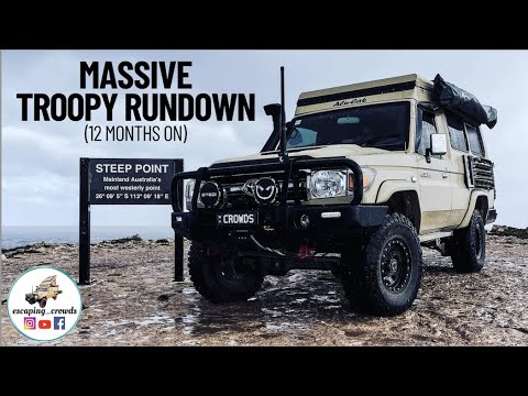 MASSIVE TROOPY RIG RUNDOWN & FITOUT | #vanlife #overlanding #australia