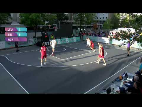 EYEF MARIBOR DAY 3 BASKETBALL GAME 16 BOYS LTU - BEL
