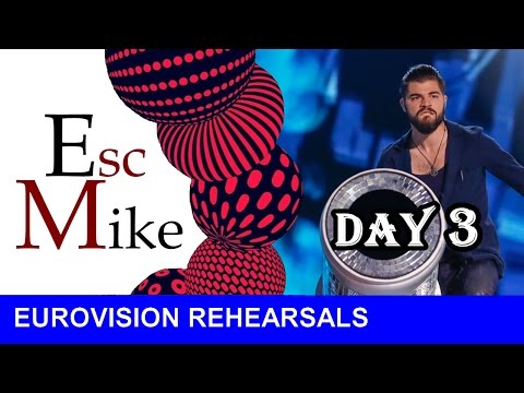 Eurovision 2017 - First Rehearsals [DAY 3] - My Top 9 - [2nd Semi-final]