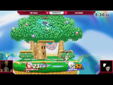 VS Weekly 5/25/17 - Winners R3 - Child (Bayonetta) vs Leo Heart (Mewtwo) - Smash 4