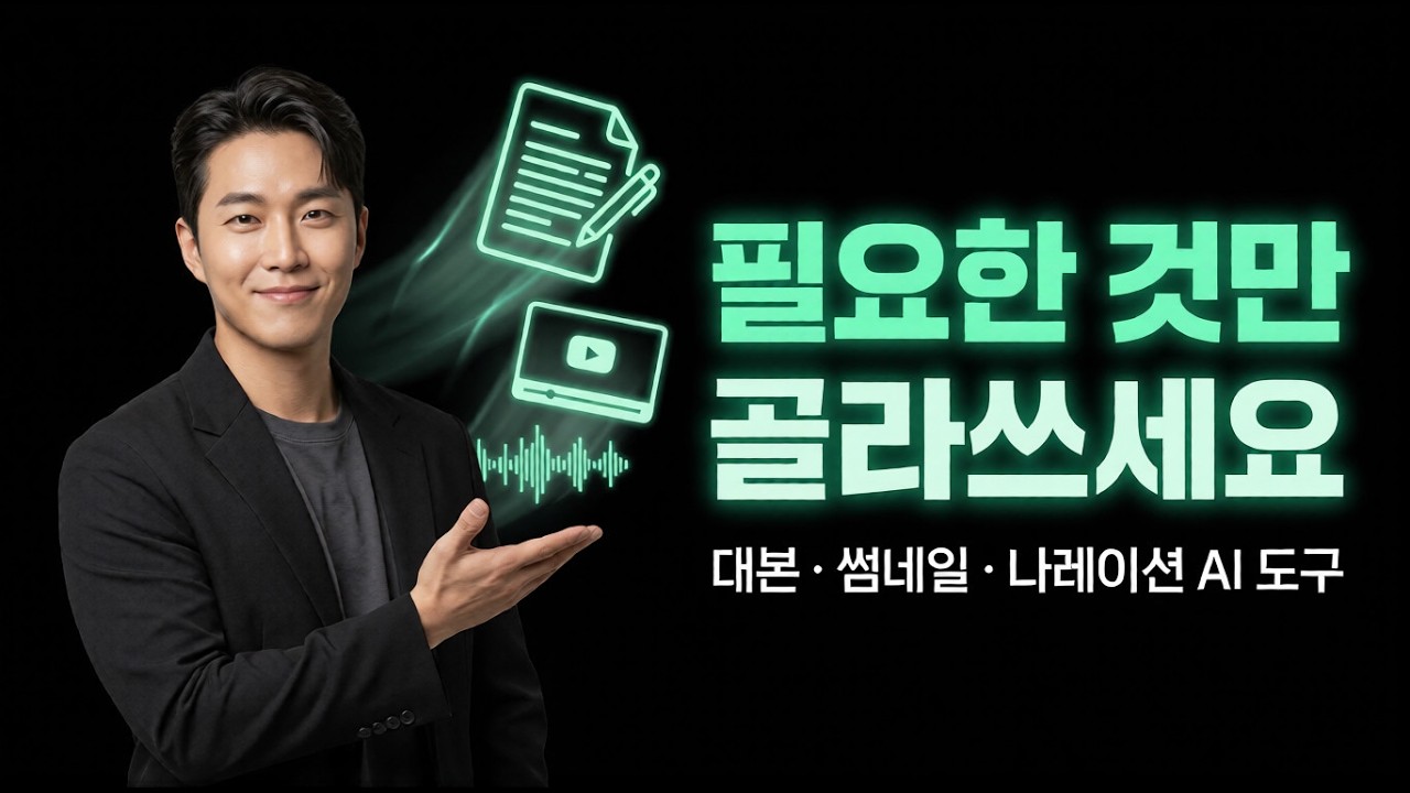 AI 대본 & 썸네일 사용법