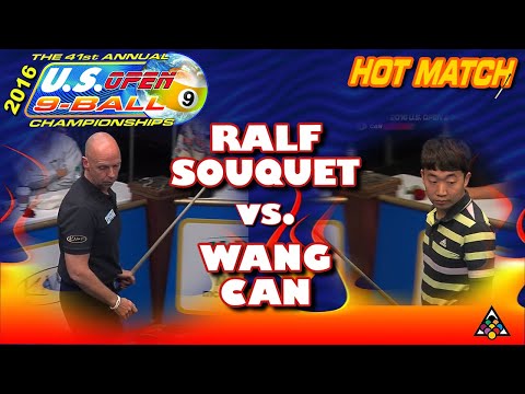 9-BALL: Ralf SOUQUET vs Wang CAN - 41st U.S. OPEN 9-BALL CHAMPIONSHIPS 2016