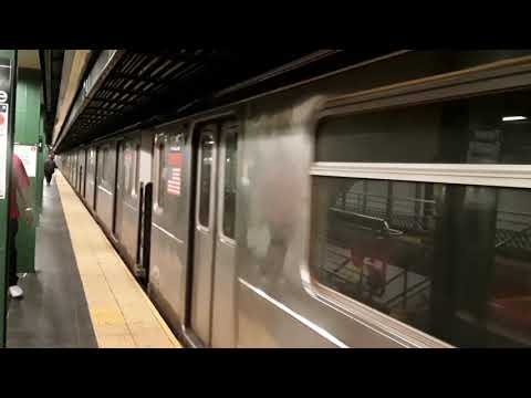 Not In Service R62 passing Timesquare