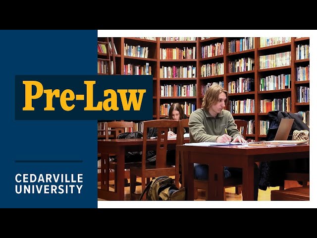 Thumbnail for video titled: Why Study Prelaw at Cedarville University?