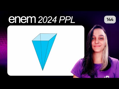 Question 144 - Gray Notebook | Spatial Geometry | MATHEMATICS ENEM PPL 2024
