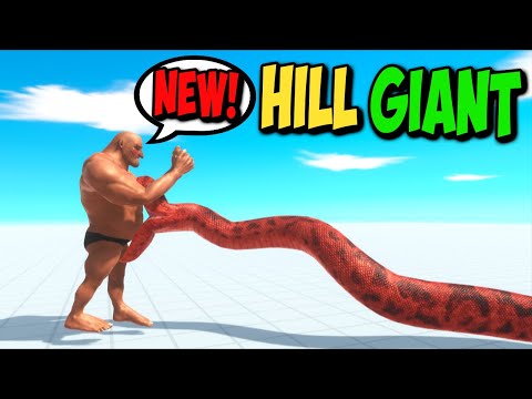 New! Hill Giant vs Every Unit - Animal Revolt Battle Simulator