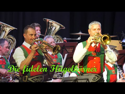 DIE FIDELEN FLÜGELHÖRNER - Frühjahrskonzert BMK Aschau