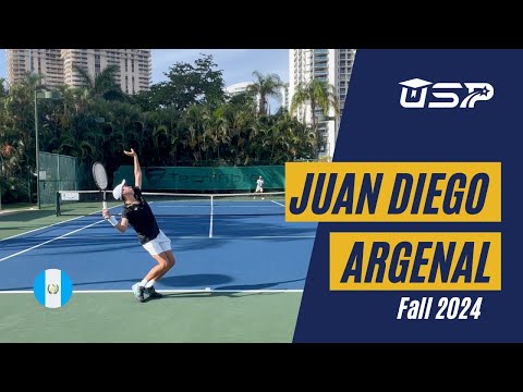 Juan Diego Argenal - Tennis Recruiting Video - Fall 2024