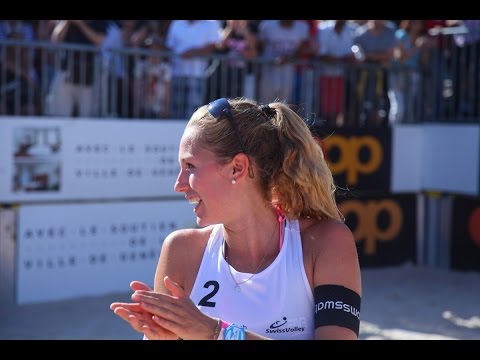 Gerson/Guerra-Schmocker (SUI) vs. Egger/Leemann (SUI) - Genéve - Women Coop Beachtour 2015