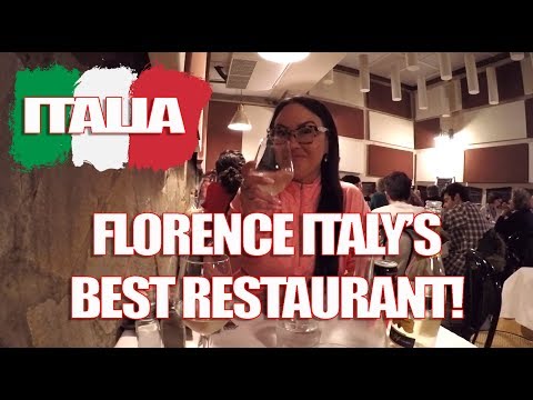 O MELHOR restaurante de Florença, Itália! Trattoria da Tito!