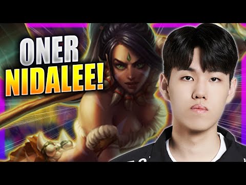 ONER IS A BEAST WITH NIDALEE! - T1 Oner Plays Nidalee JUNGLE vs Lillia! | Season 2023