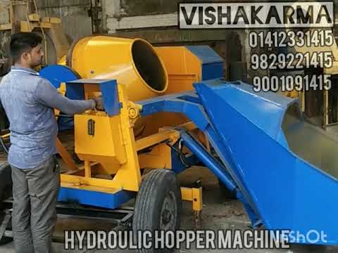 Hydraulic Concrete Mixer