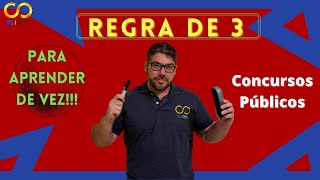 REGRA DE 3 Para Concursos