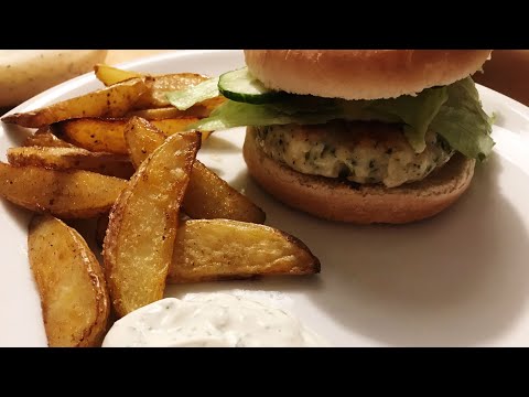 Barben Burger 🍔 Fisch Frikadellen einfach selber machen.