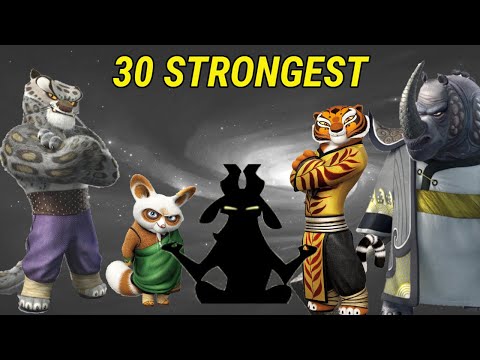 KUNG FU PANDA CHARACTERS RANKED [NEW RANKING] 🔥