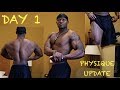 DAY 1 | PHYSIQUE Update | CHEST/BACK Workout | LEAN in VEGAS
